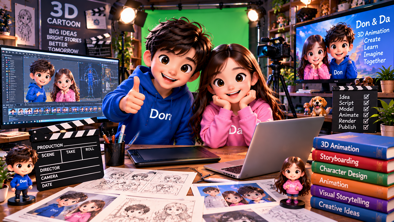 การ์ตูน 3D — PHOKIN