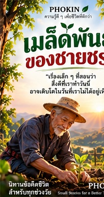 ปก eBook เมล็ดพันธุ์ของชายชรา