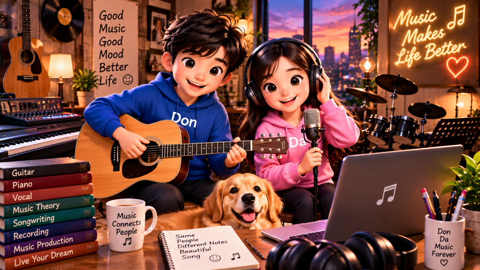 ดนตรีและร้องเพลง — PHOKIN